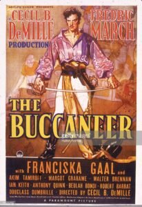le film "les boucanniers" de la Nouvelle Orléans